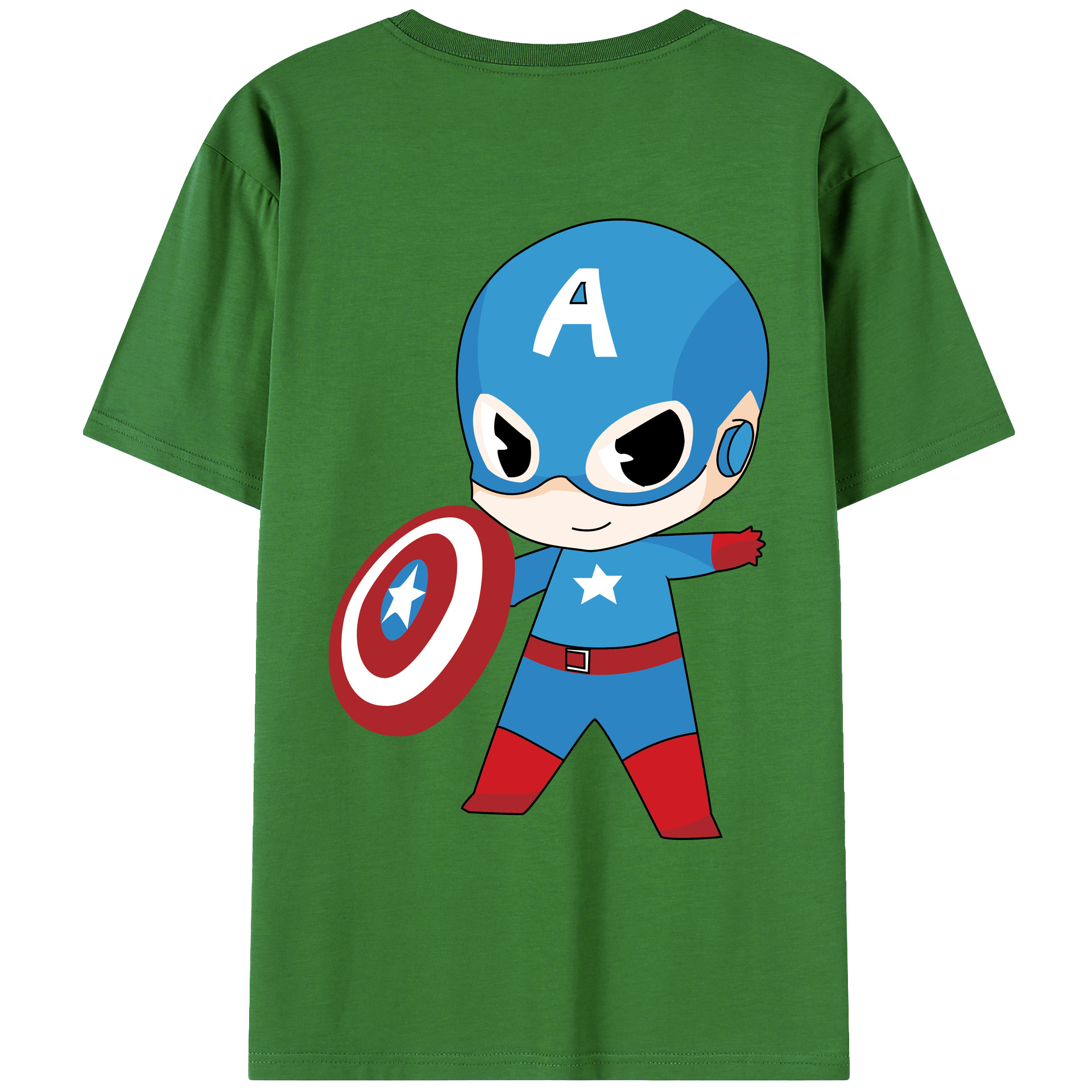 （画像用） アベンジャーズ The Avengers レディース半袖Tシャツ(バックプリント)